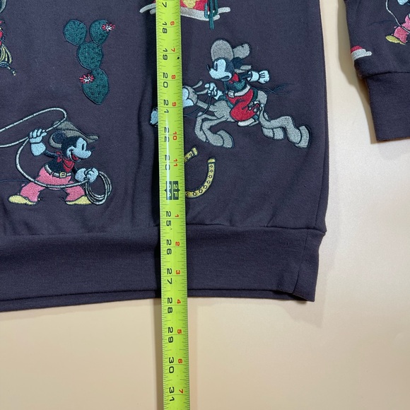 NWT - Disney Unisex Crewneck Embroidered Western Sweater Limited Edition - Picture 8 of 8